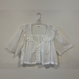 Free People Luna Blouse